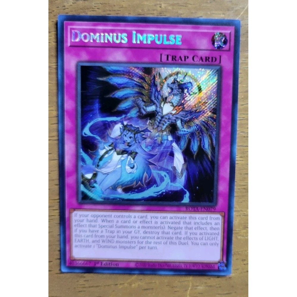 Dominus Impulse ROTA-EN079 Rage of the Abyss 1st Edition